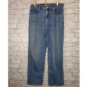 Everlane The Way-High Jean Straight Leg High Rise Denim Minimalist Classic 28R